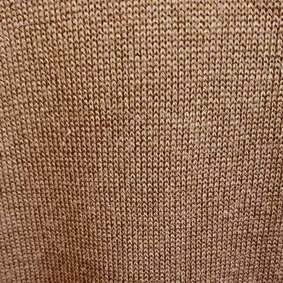 MENS GIORGIO INSERTI BROWN/RUST TURTLENECK SWEATER SIZE LARGE - Picture 4 of 7